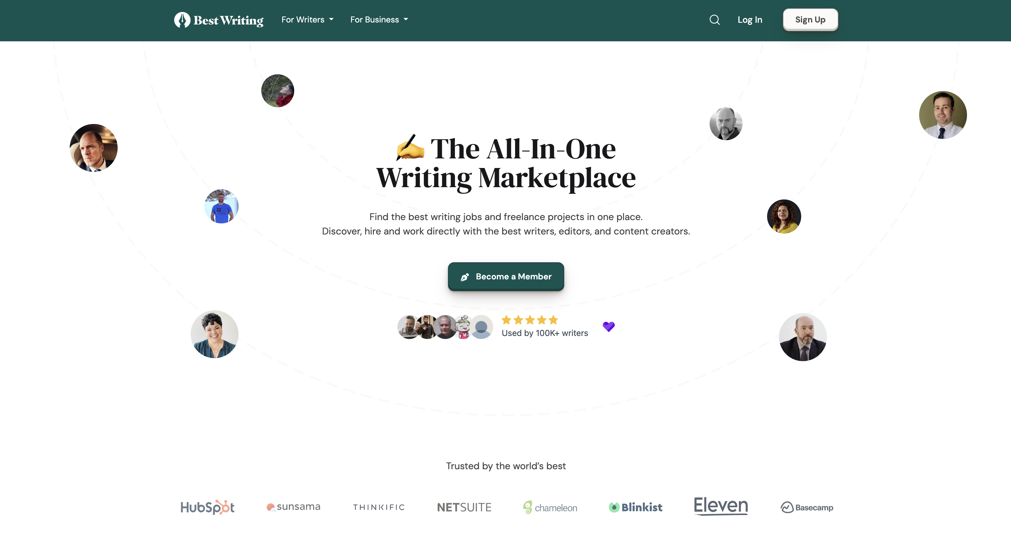 Best Writing banner image